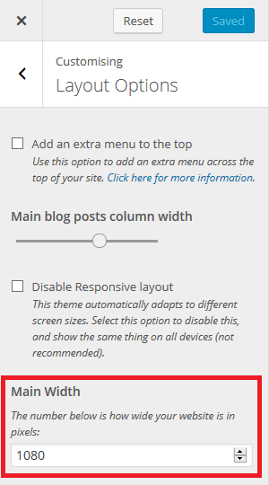 Wordpress How To Change The Width Of Your Website And Sidebar Pipdig Support