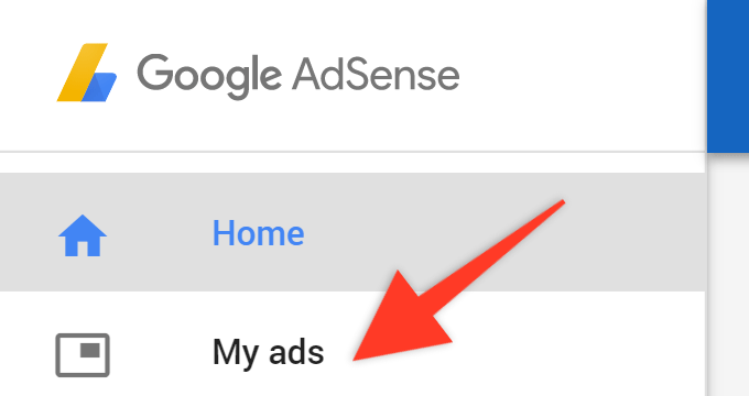 Google Adsense My Ads